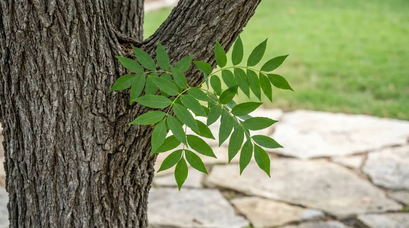 Arizona Ash tree in a San Antonio landscape