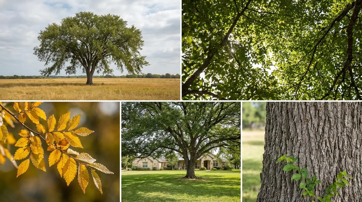 Cedar Elm tree in a San Antonio landscape