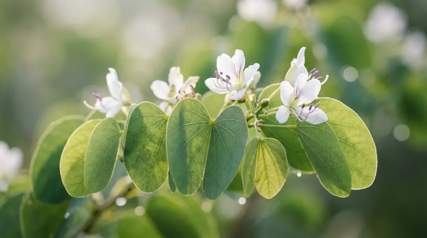Anacacho Orchid Tree foliage detail