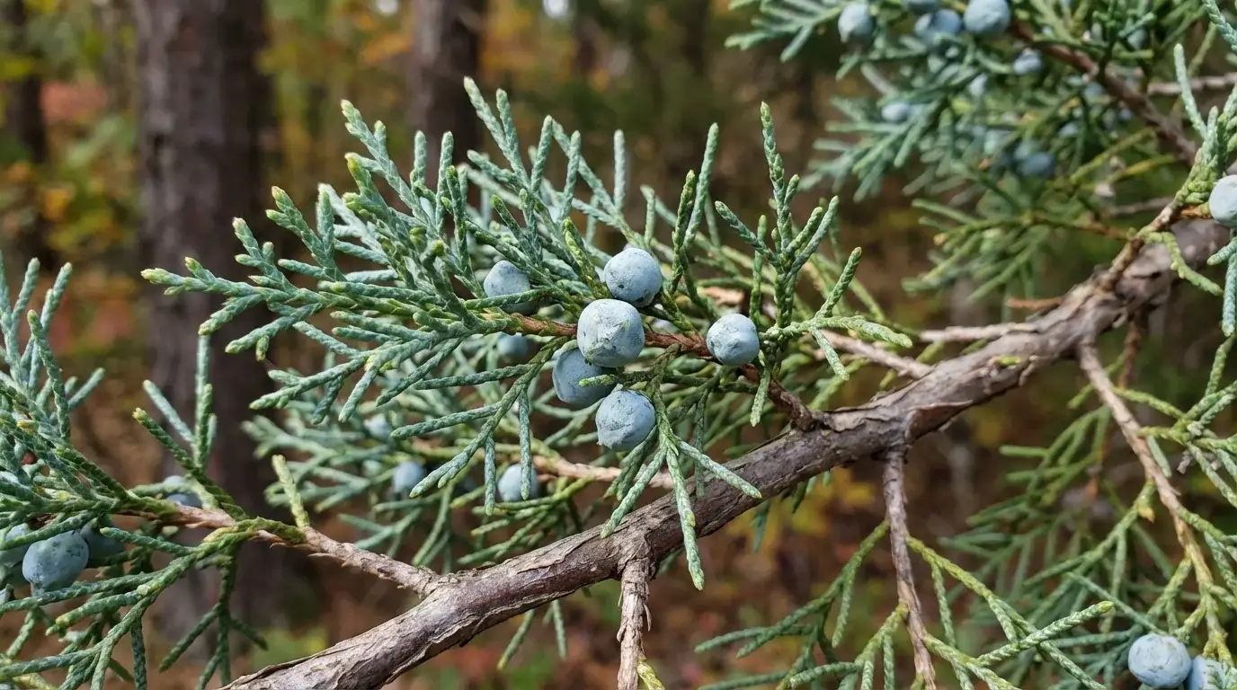 Eastern Red Cedar foliage detail