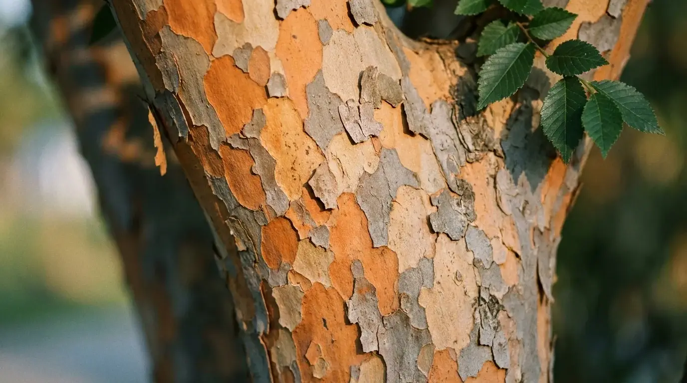 Lacebark Elm tree in a San Antonio landscape