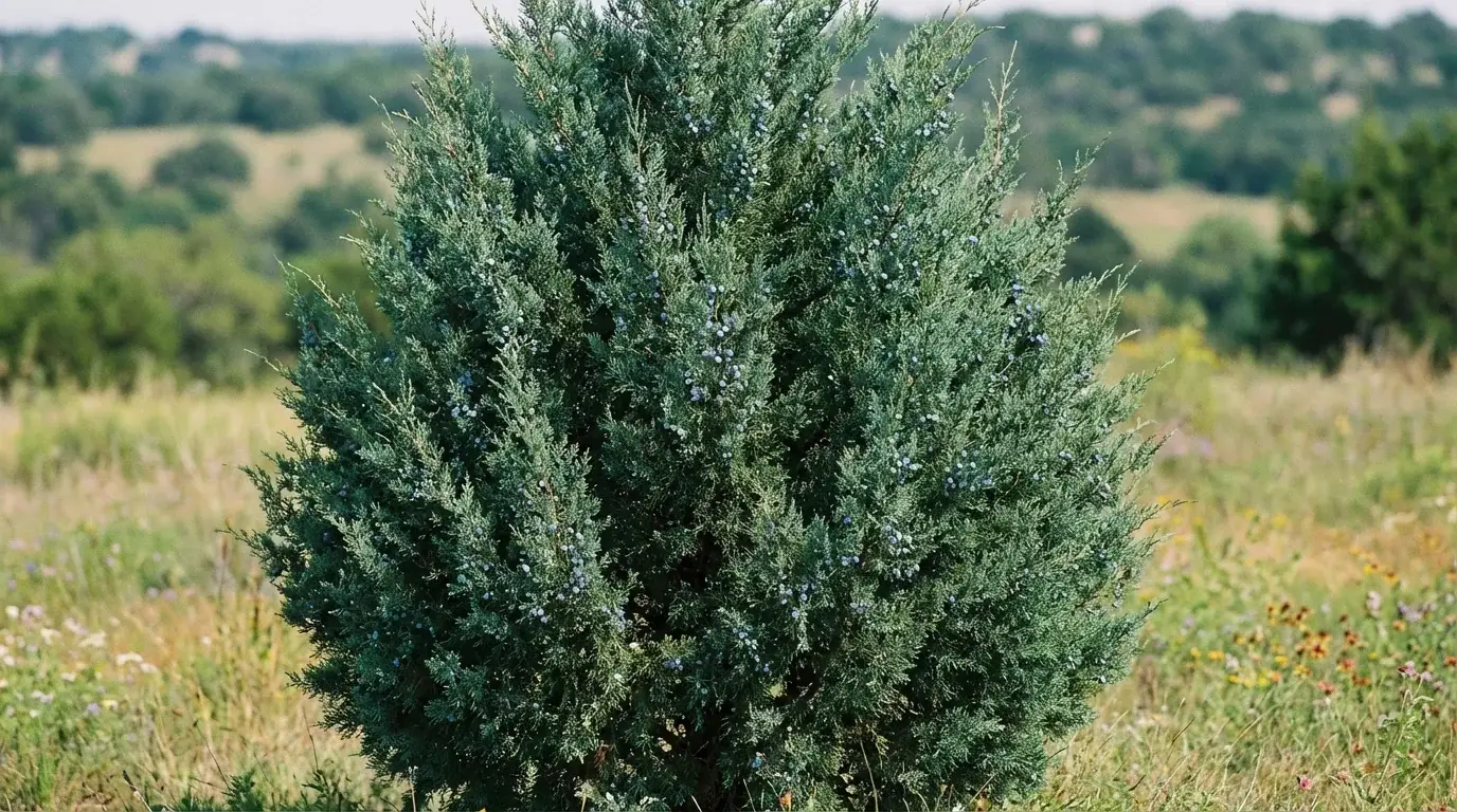 Eastern Red Cedar tree in a San Antonio landscape