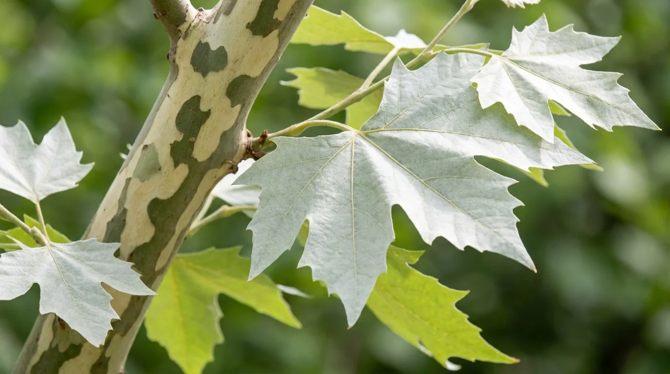 Mexican Sycamore foliage detail