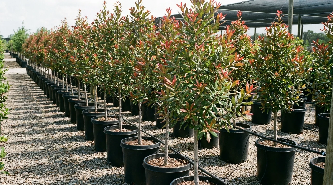 Mexican White Oak growing at Alfaro Trees nursery
