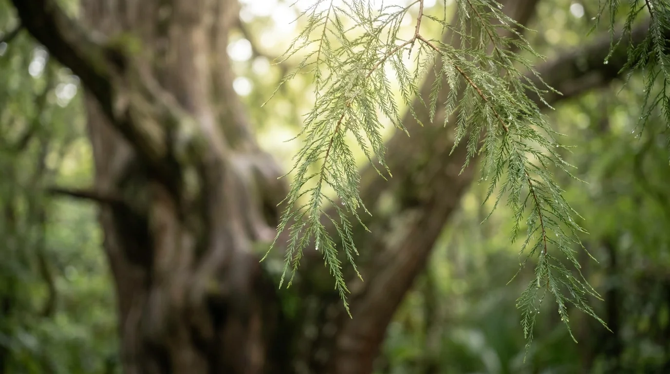 Montezuma Cypress foliage detail