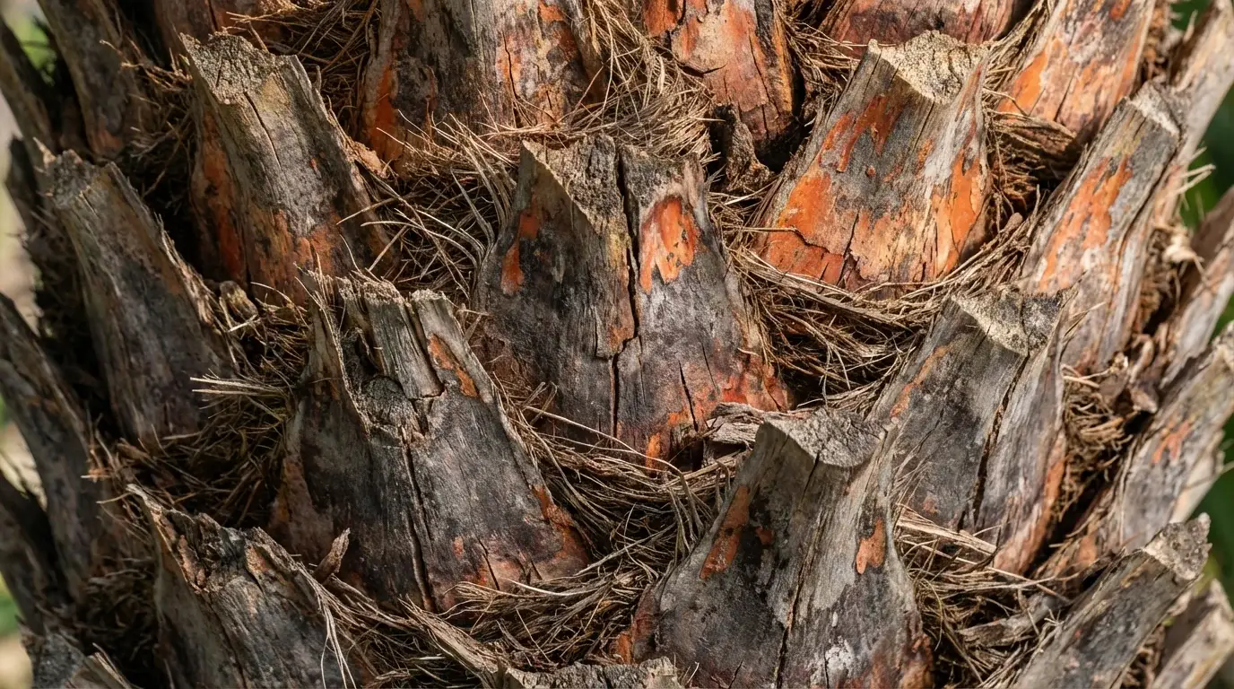 Sago Palm bark texture