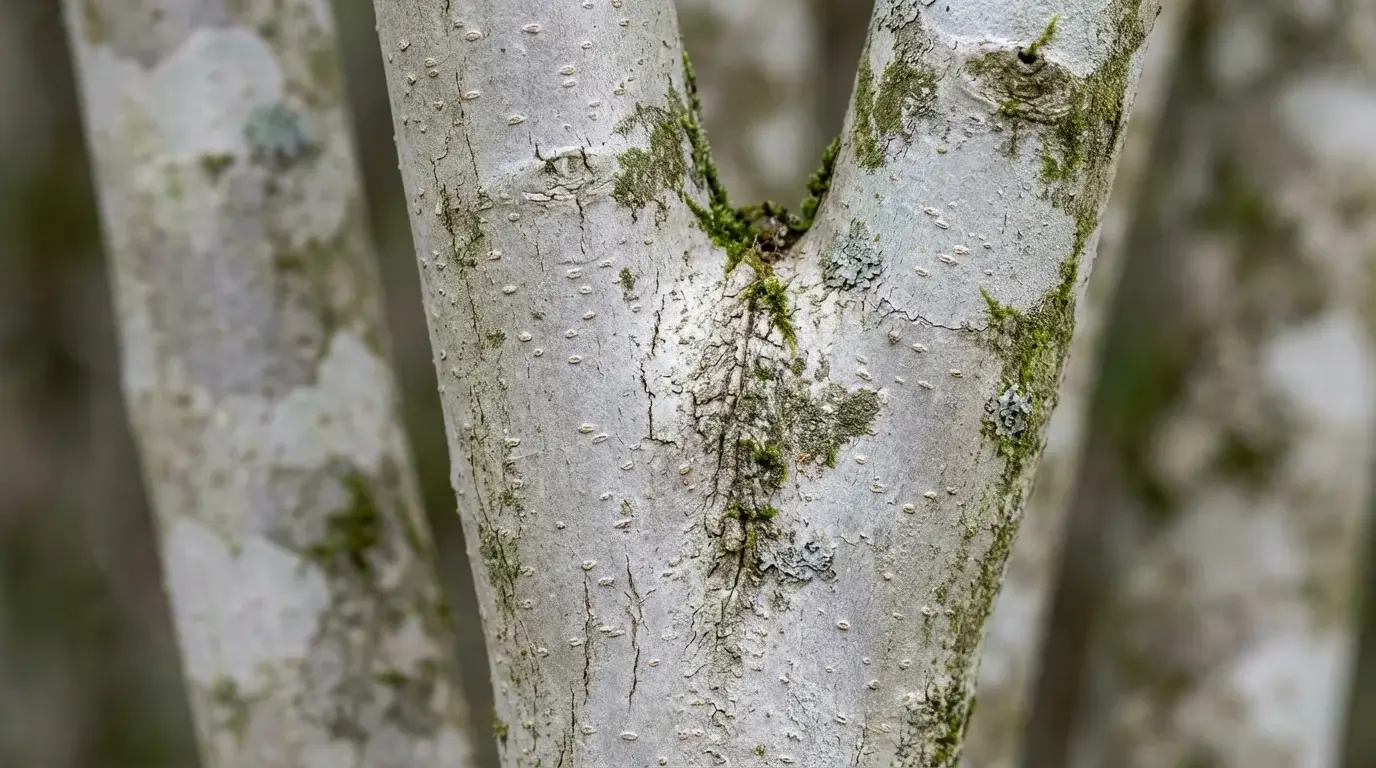 Yaupon Holly bark texture